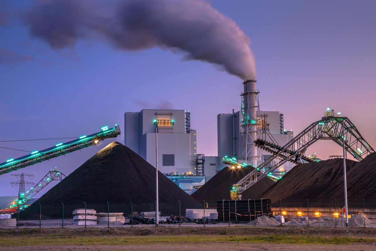 Coal power plants play a vital role in electricity generation worldwide. Altough modern plants are much more efficient than before, it is not a clean form of electricity.; Shutterstock ID 738960838