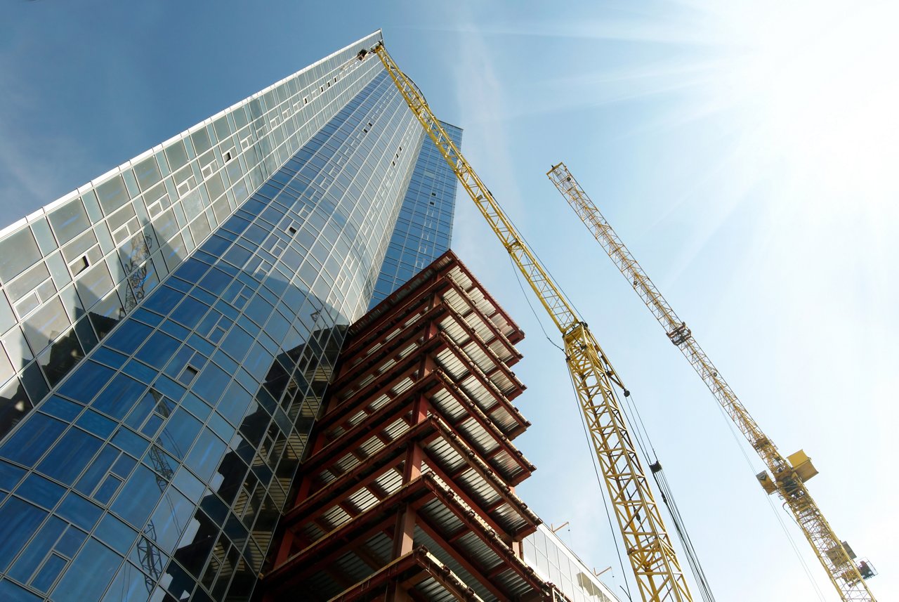 Construction work site; Shutterstock ID 58346497