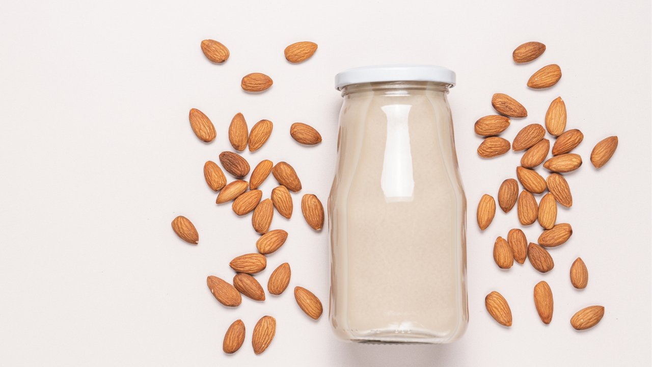 Almond plant-based milk
