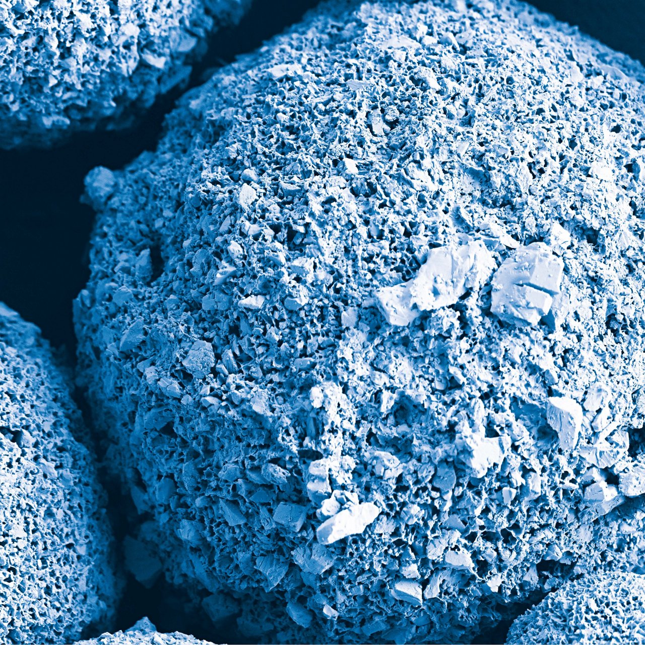 Modified calcium carbonate - Golfballs