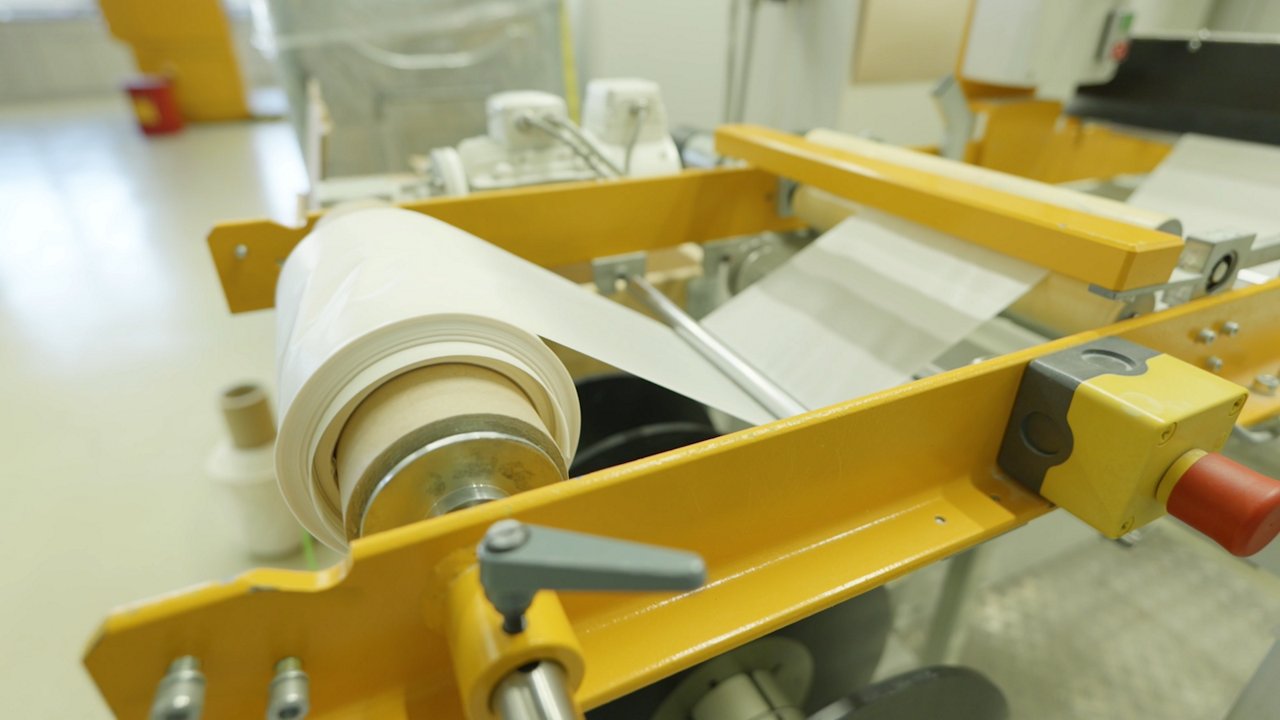 Breathable film production line