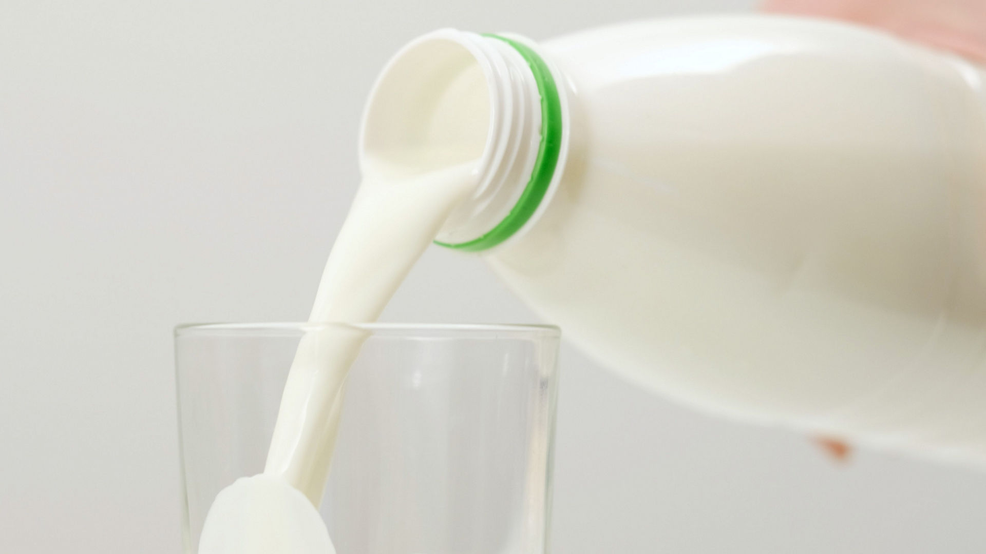 Milk in PET bottle
