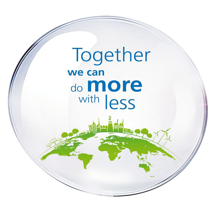 together we can do more with less