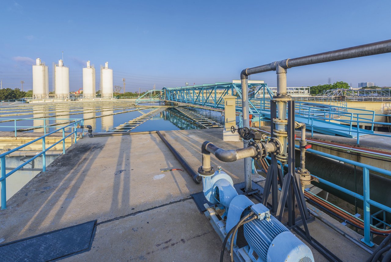 Chemical addition process in Water Treatment Plant; Shutterstock ID 299277869; purchase_order: Catarina; job: Marketing; client: Omya - EVS; other: 