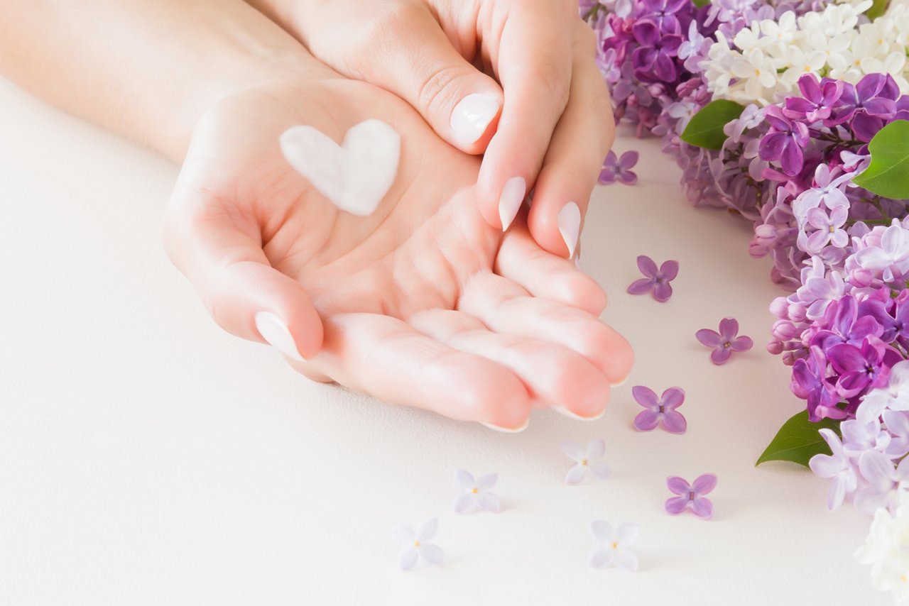 hand flower