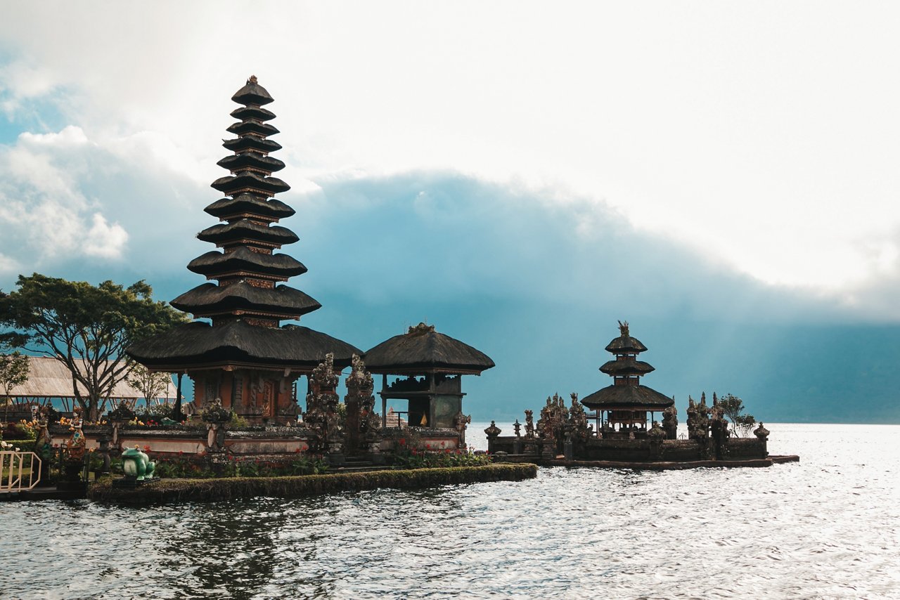 Pura Ulan Danu Bratan Bali Hindu Temple