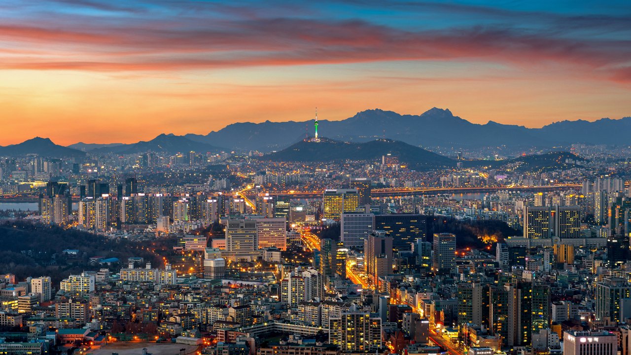 Cityscape Seoul South Korea