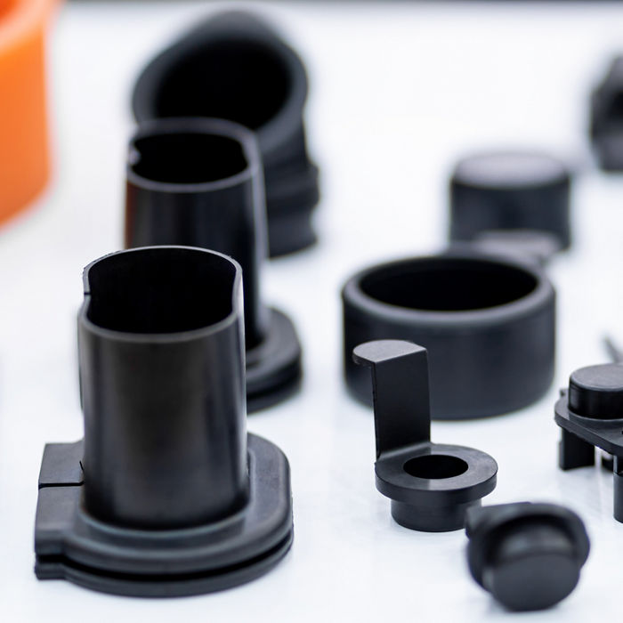 Plastic and rubber parts of automotive manufacturing