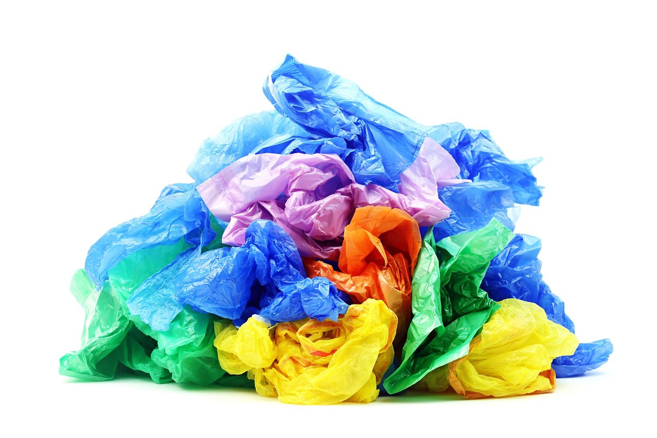Plastic bags isolated on a white background; Shutterstock ID 440049334; purchase_order: POL Keyvisual Omyaloop; job: ; client: ; other: 